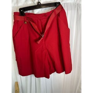 3/$15  Liz Claiborne, Liz Golf Red Shorts